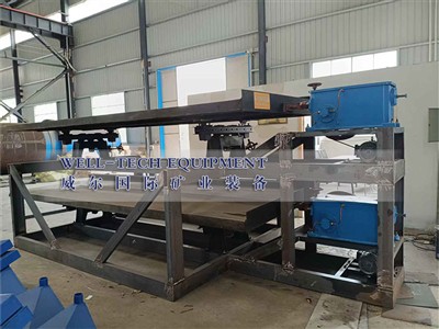 Addasu bwrdd ysgwyd dec dwbl ar gyfer aur gwahanu i kazakhstan